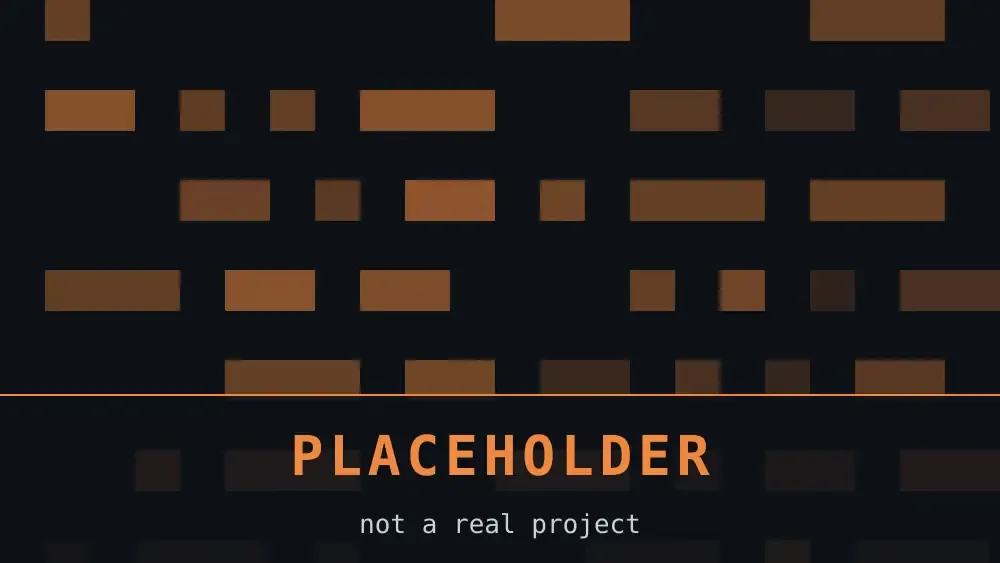 Placeholder artwork: an amber geometric pattern on near-black, labelled Placeholder AI App 04.